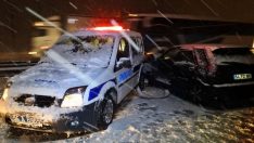 Sakarya’da Zincirleme Trafik Kazası : 5 Yaralı