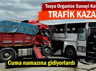 Kastamonu Tosya’da trafik kazası: 27 yaralı